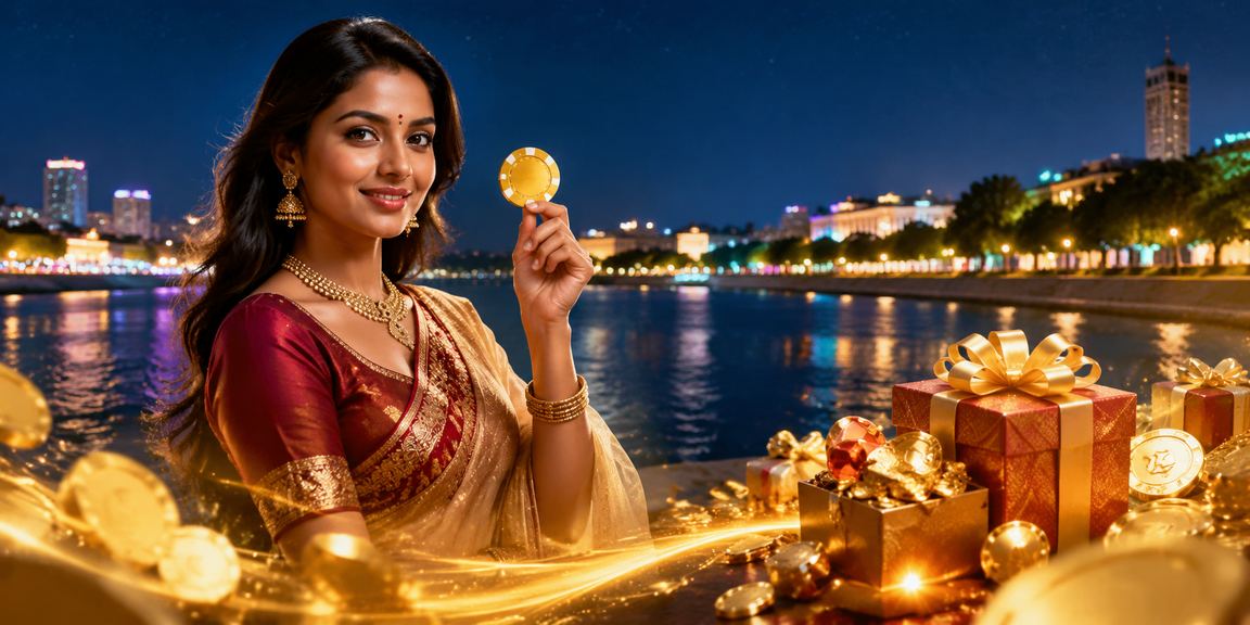 Ahmedabad riverfront with register bonus promotion